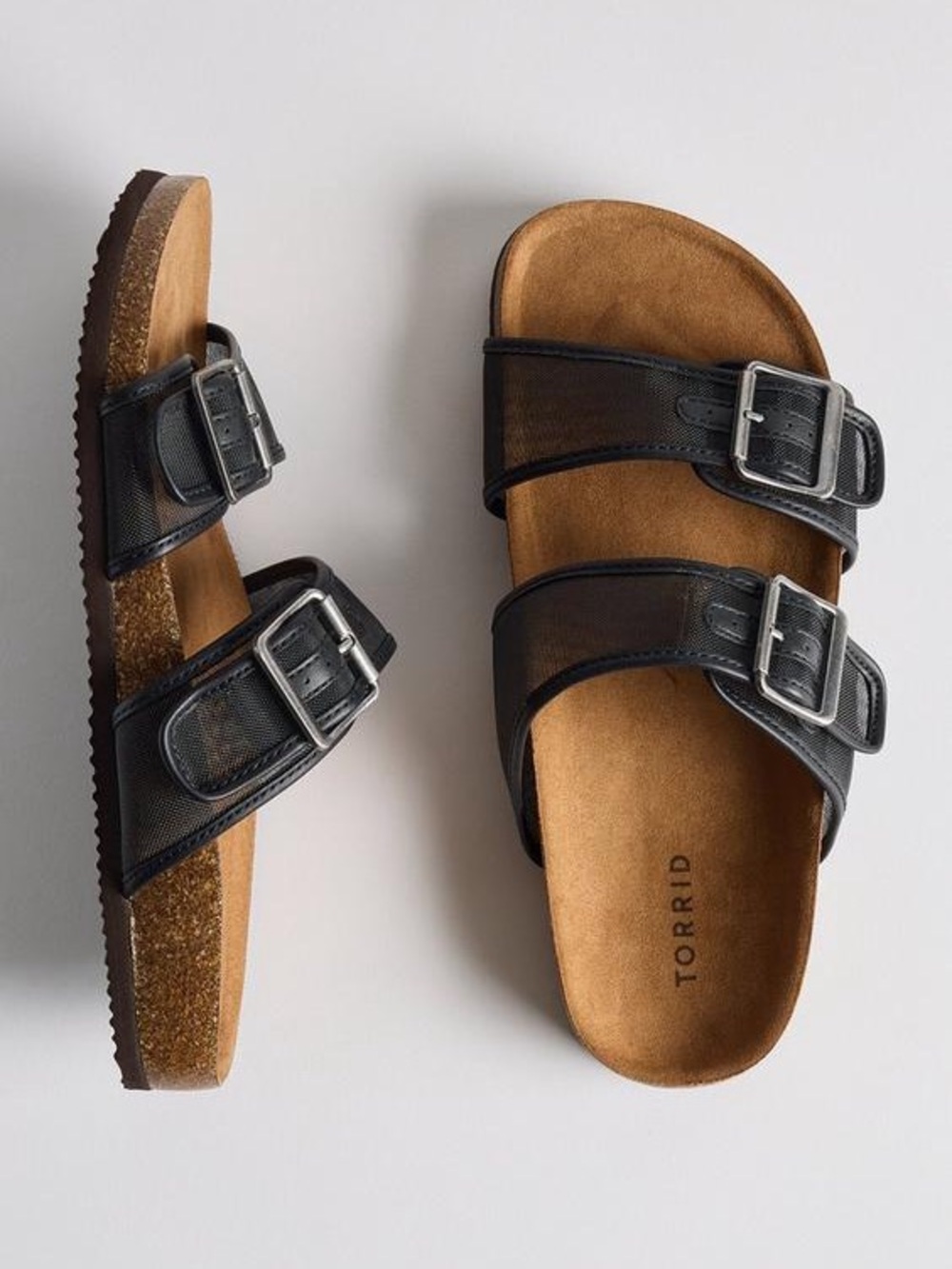 torrid Mesh Double Buckle Slide (WW)